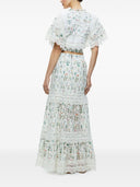 Alice + Olivia Flower Print Cotton Top