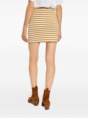 Max Mara Striped Knitted Skirt