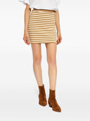 Max Mara Striped Knitted Skirt