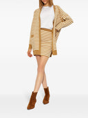 Max Mara Striped Knitted Skirt