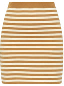 Max Mara Striped Knitted Skirt