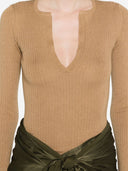Max Mara Silk和Cashmere Blend Top