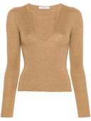 Max Mara Silk和Cashmere Blend Top
