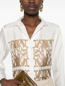 Max Mara Printed Silk Shirt