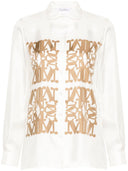 Max Mara Printed Silk Shirt