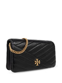 Portafoglio in pelle Tory Burch Kira sulla catena