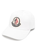 Moncler Logo Cotton Baseball Cap
