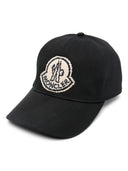 Moncler Logo Cotton Baseball Cap