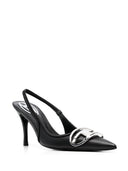 Diesel Venus Leather Slingback Pumps