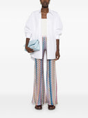 Missoni Beachwear Zigzag Pattern Flared Trousers