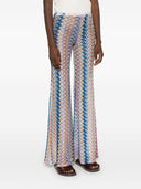 Missoni Beachwear Zigzag Pattern Flared Trousers