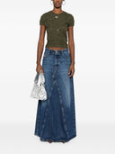 Diesel Long Denim Skirt