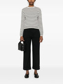 Brunello Cucinelli Striped Cashmere Blend Sweater