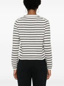 Brunello Cucinelli Striped Cashmere Blend Sweater