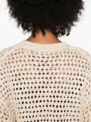 Brunello Cucinelli Silk And Linen Blend Crewneck Sweater