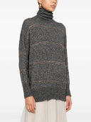 Brunello Cucinelli Wool Turtle Neck Sweater