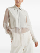 BRUNELLO CUCINELLI CAMISA DE COLTAY Y SILD