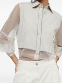BRUNELLO CUCINELLI CAMISA DE COLTAY Y SILD