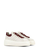 Hogan Pre H Stripes Leather Sneakers