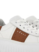 Hogan Pre H Stripes Leather Sneakers