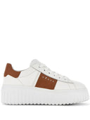 Hogan Pre H Stripes Leather Sneakers