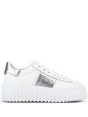 Hogan Pre H Stripes Leather Sneakers