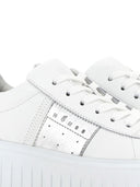 Hogan Pre H Stripes Leather Sneakers