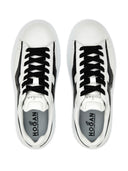 Hogan Pre H Striped Leather Sneakers