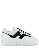 Hogan Pre H Striped Leather Sneakers
