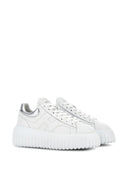 Hogan Pre H Stripes Leather Sneakers
