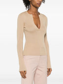 Max Mara Silk And Cashmere Wool Top