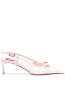 Skórzane pompki Slingback Roger Vivier Viv Canard