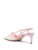 Skórzane pompki Slingback Roger Vivier Viv Canard