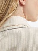 Brunello Cucinelli Cotton Blend Double Breasted Giacca