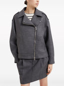 Brunello Cucinelli Wool Zipping Jacket