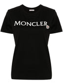Moncler Logo Cotton T Shirt