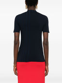 Fendi Ribbed Cotton T Shirt