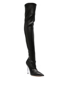 Casadei Leather Over The Knee Boots