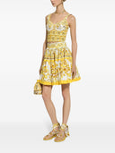 Dolce & Gabbana Maiolica Print Cotton Top
