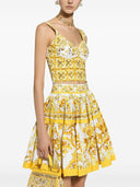 Dolce & Gabbana Maiolica Print Cotton Top