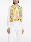 Dolce & Gabbana Maiolica Print Silk Cardigan