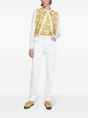Dolce & Gabbana Maiolica Print Silk Cardigan