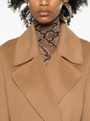 Sportmax pre -lana lungo cappotto