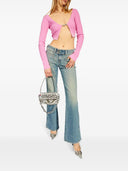 Diesel Cotton Cropped Cardigan