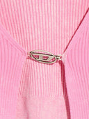 Diesel Cotton Cropped Cardigan