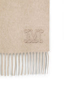 Max Mara Logo Cashmere Scarf