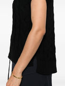 S Max Mara Knitted Cotton Vest
