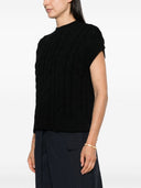 S Max Mara Knitted Cotton Vest