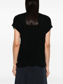 S Max Mara Knitted Cotton Vest