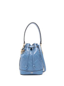 Fendi Mon Tresor Mini Leather Bucket Bag